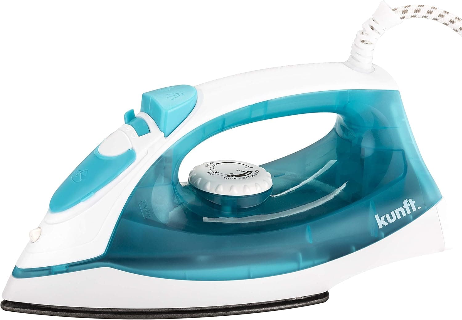 Kunft Ferro a vapor, 1200 W, 200 milliliters, plástico e teflon
