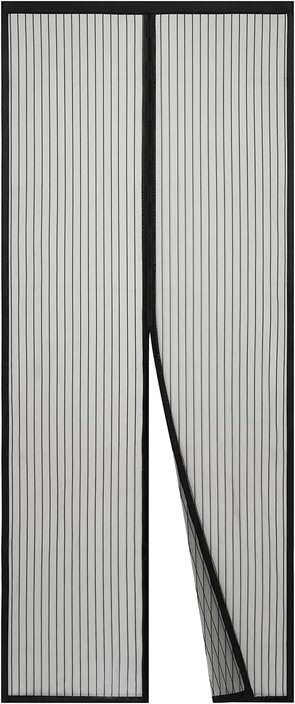 Curoayood Mosquiteira para porta, magnética, 90 x 210 cm