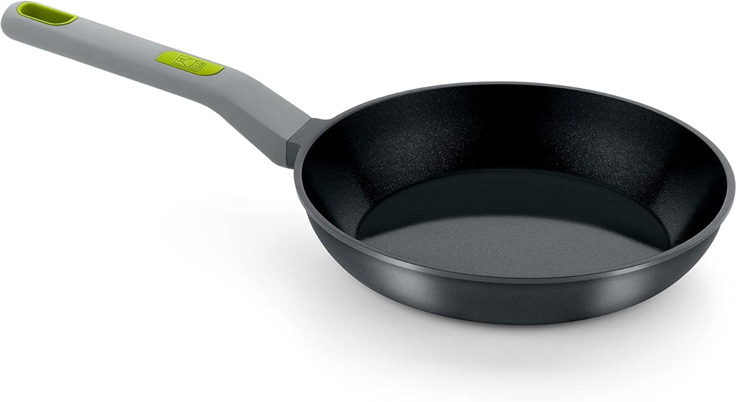 BRA Life Frigideira 28 cm fundição alumínio 100% reciclado, anti-aderente cerâmico reforçado sem PFOA, sem PTFE, adequado para todos os tipos de fogões e indução