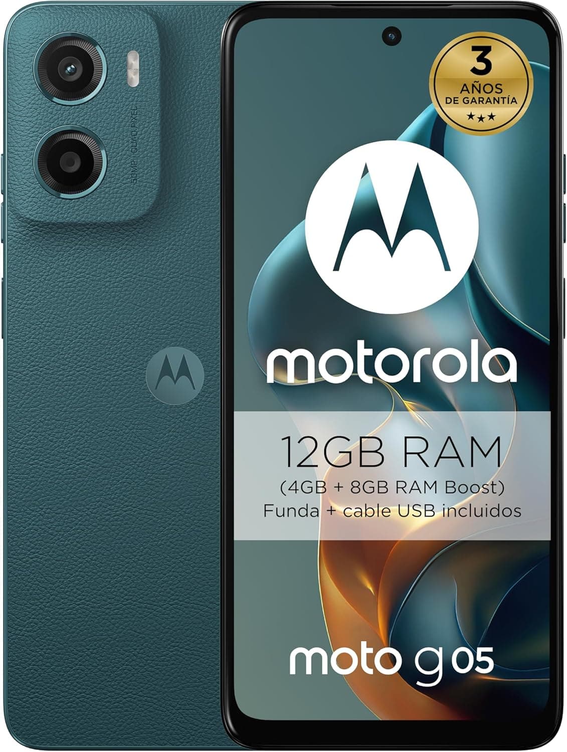 Motorola Moto G05 | Smartphone 6,67", 50 MP, 64 GB azul