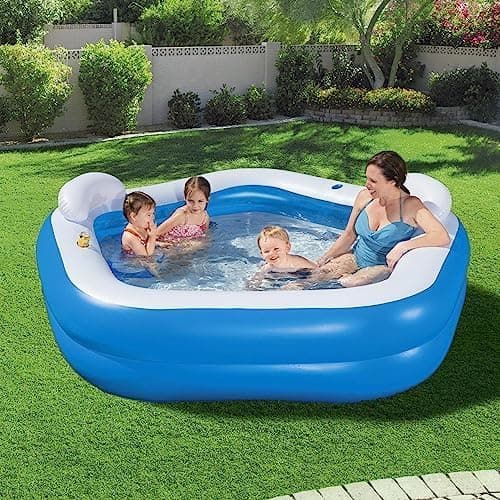 Bestway ® Piscina familiar «Fun» 213 x 206 x 69 cm