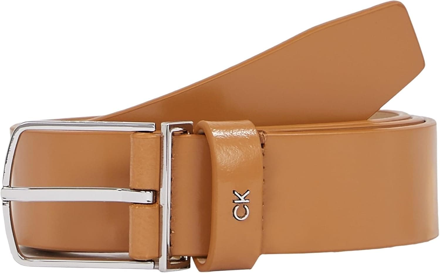 Calvin Klein Cinto para mulher Must Square Buckle de pele