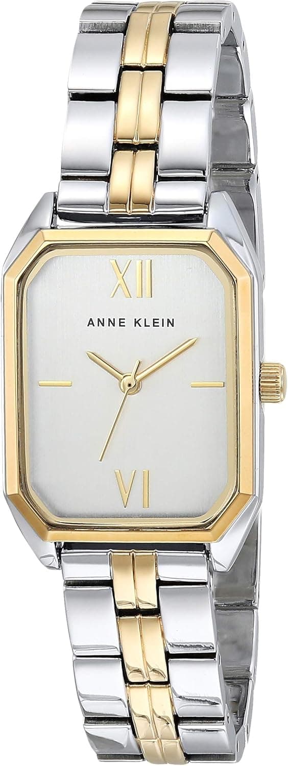 Anne Klein Relógio Prateado e Dourado