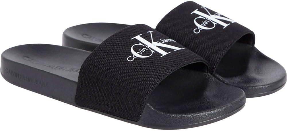 Monograma Slide Calvin Klein Ym0ym01271 chinelos homem