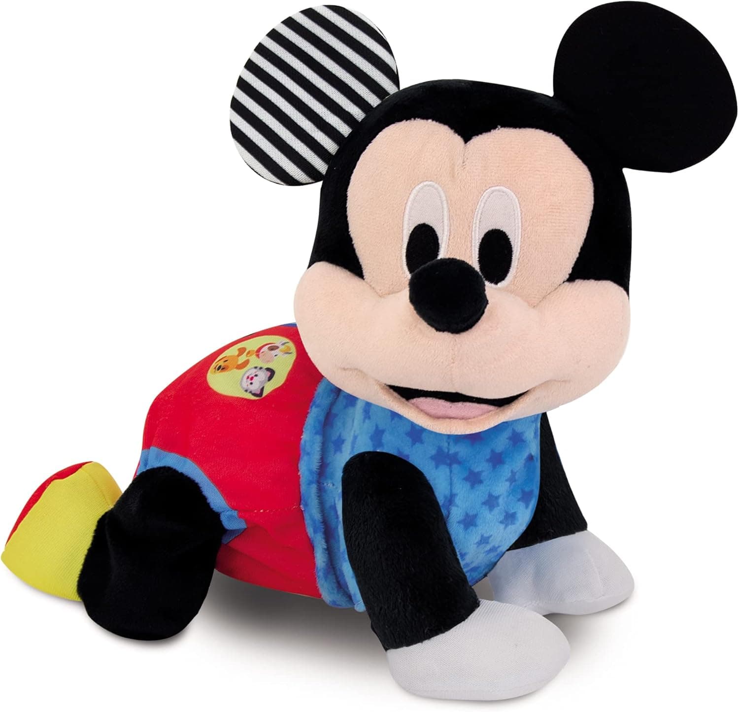 Clementoni-55256 - Baby Mickey Gateos - gateador bebé de Disney a Partir de 6 Meses