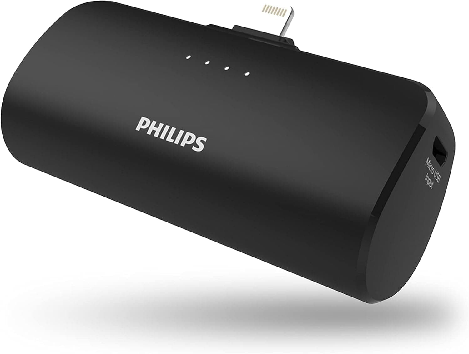 Philips Power Bank - DLP2510C/03 - Bateria externa sem fios, 2500 mAh, porta USB-C, tamanho compacto