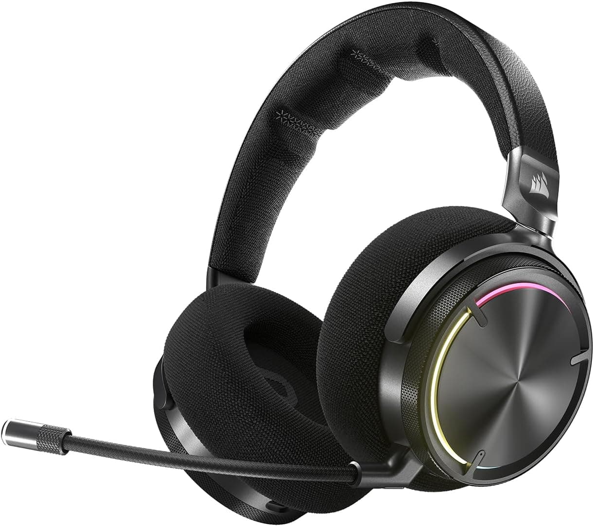 Corsair Virtuoso MAX Wireless | Auscultadores gaming sem fios com Dolby Atmos microfone profissional e cancelamento de ruído para Xbox PC e Mac