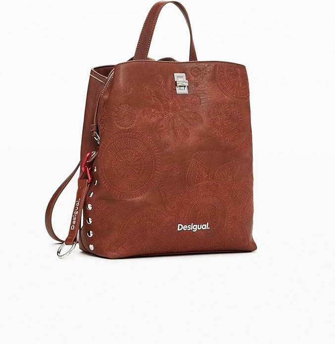 Desigual Acessories, Mochila de couro PU para mulher