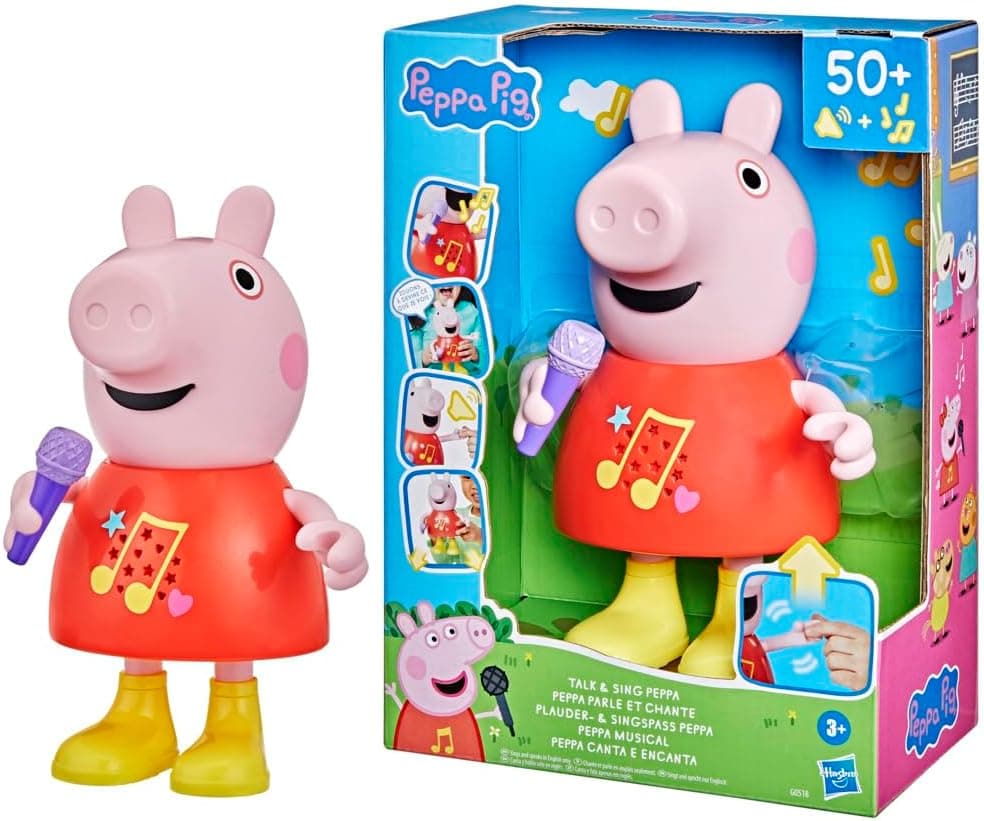 Peppa Pig Peppa Musical Doll | Boneca musical com sons para crianças