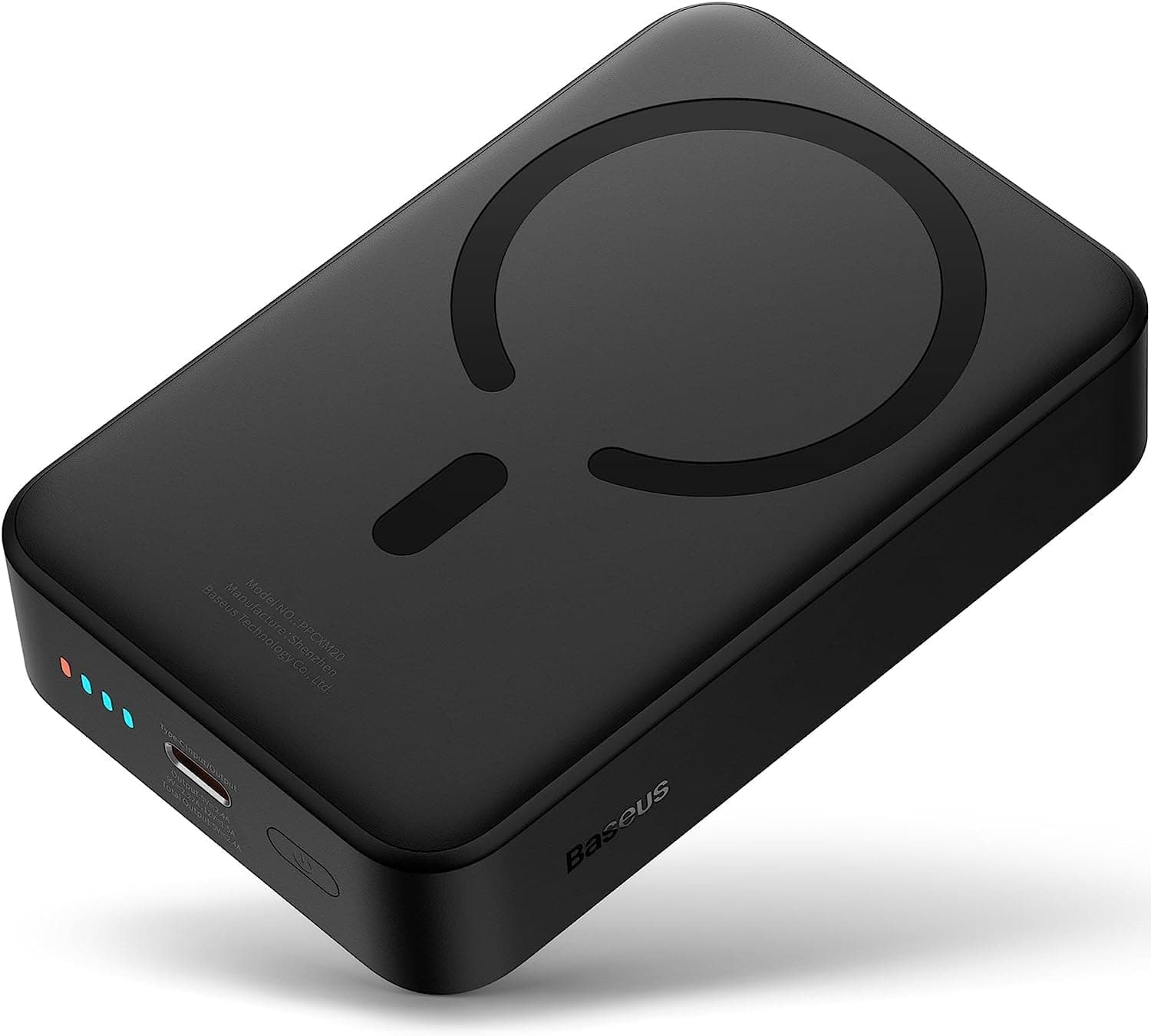 Baseus Magsafe Powerbank 20000 mAh Magnetic com função de carregamento rápido, PD 20 W Powerbank sem fios com USB-C