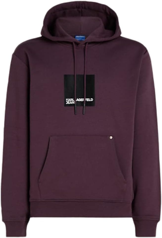 Karl Lagerfeld hoodie Regular Logo (ameixa)