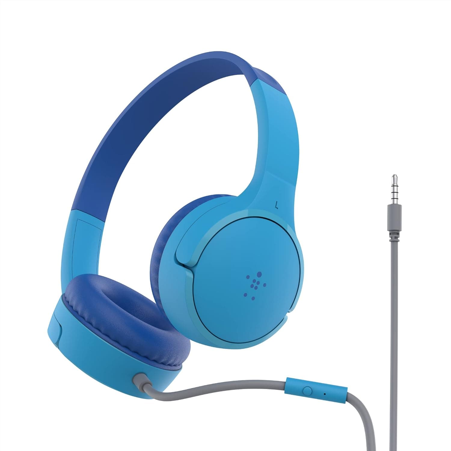 Belkin SoundForm Mini | Auscultadores com microfone para crianças compatíveis com ligação 3,5 mm
