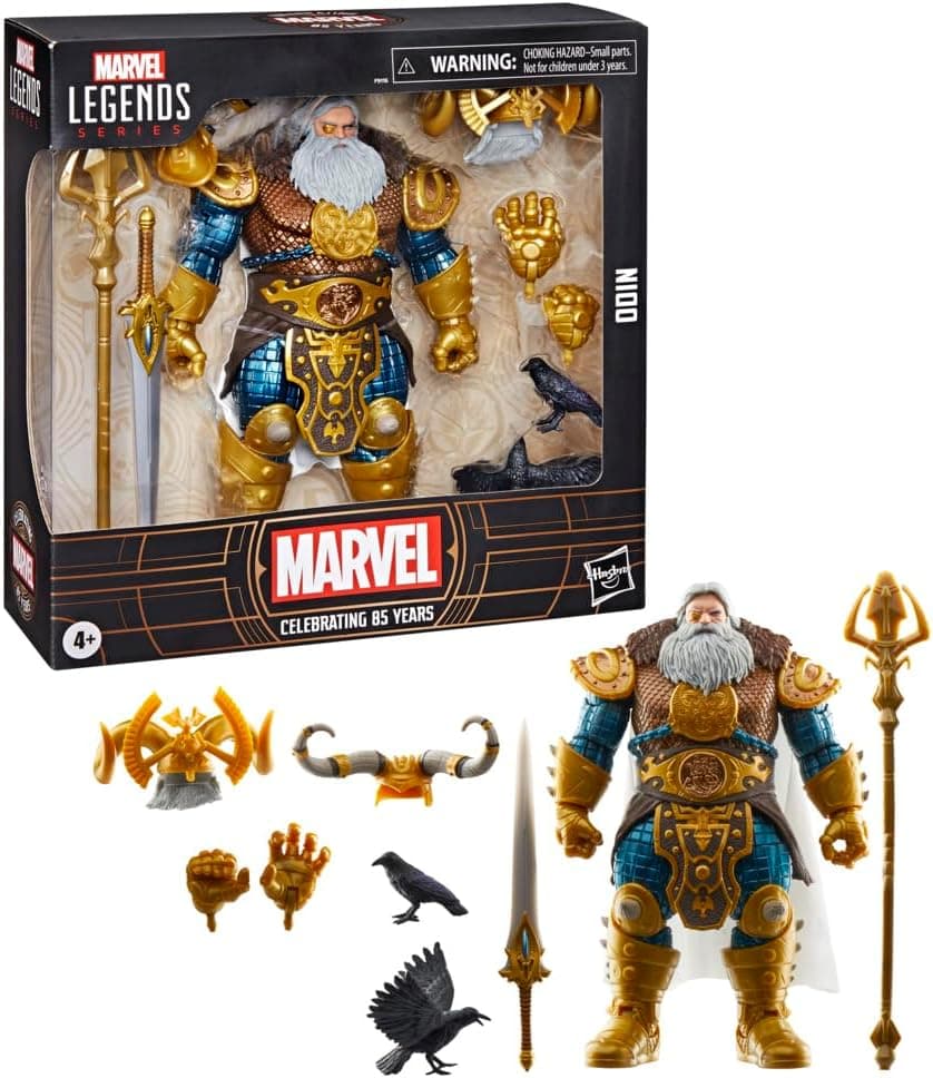 Marvel Legends Series Odin | Figura de ação colecionável de 15 cm inspirada nos comics