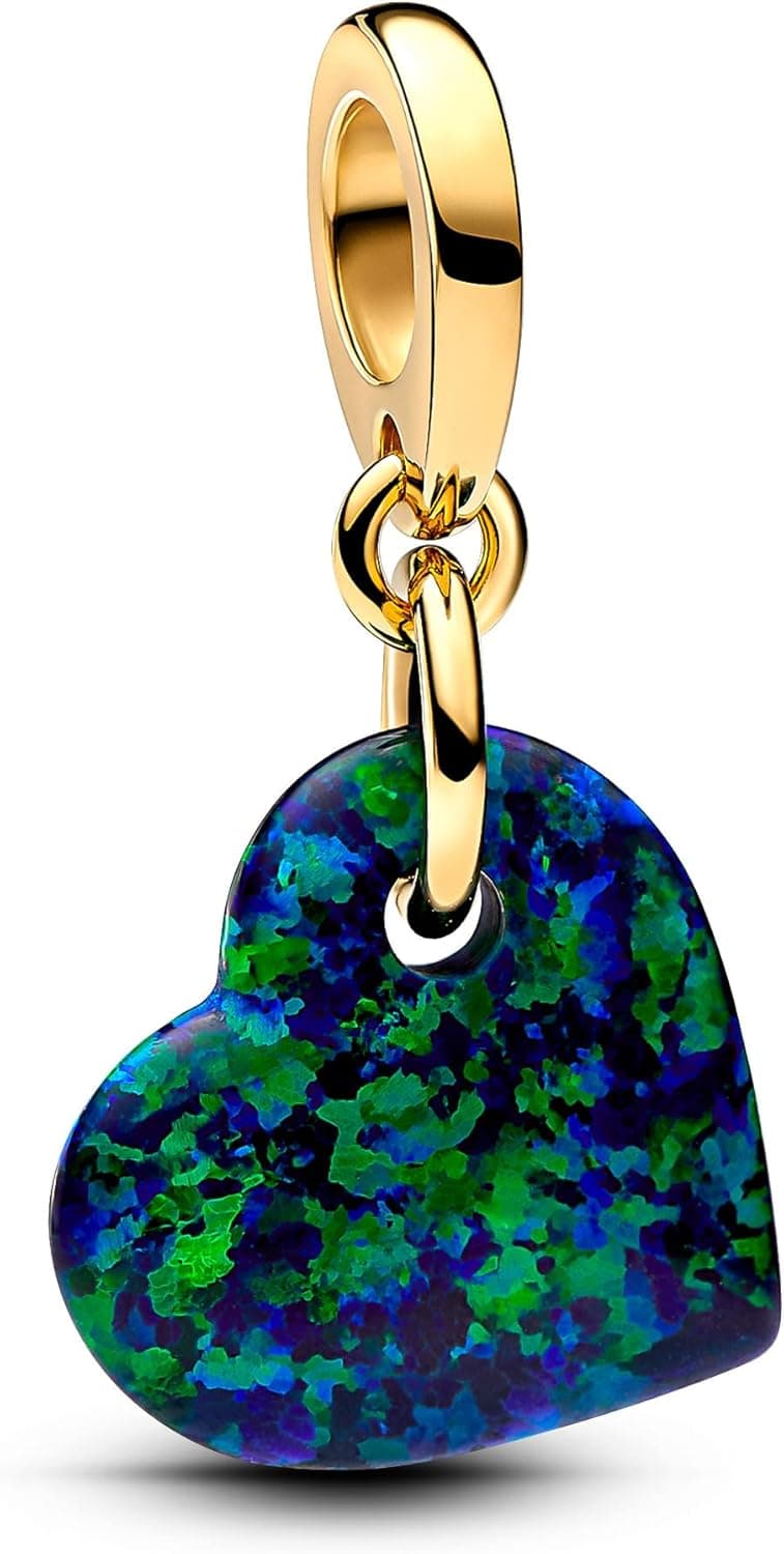 Pandora Moments 14k Charms banhados a ouro