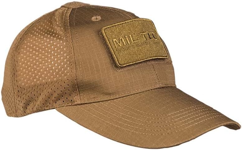 Mil-Tec Boné de basebol de rede para homem