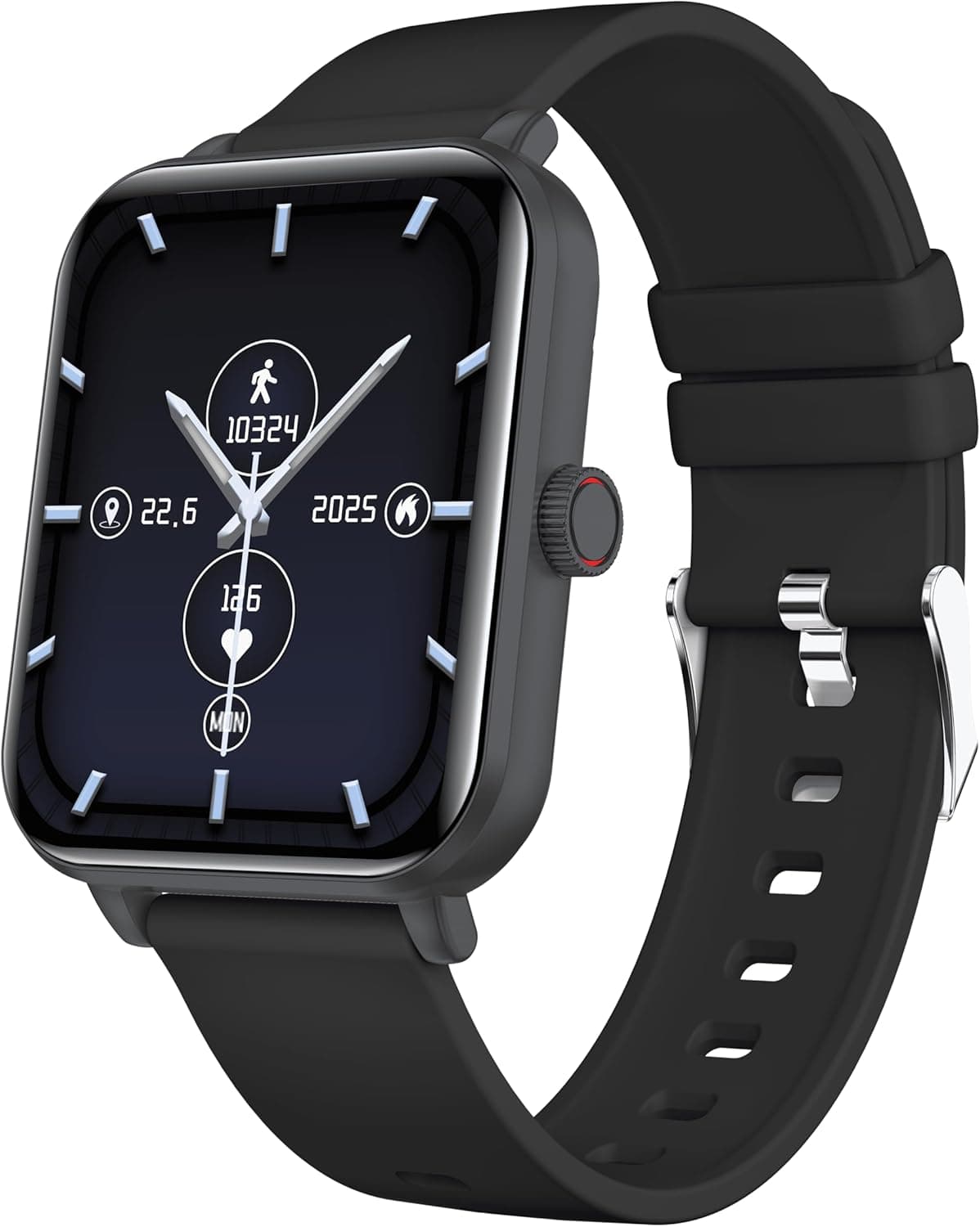Smartwatch myPhone Watch Classic 2 bateria grande de 260 mAh, uma semana de autonomia, chamadas por Bluetooth, ecrã grande de 1,85 polegadas, resistência IP65, vários modos de desporto