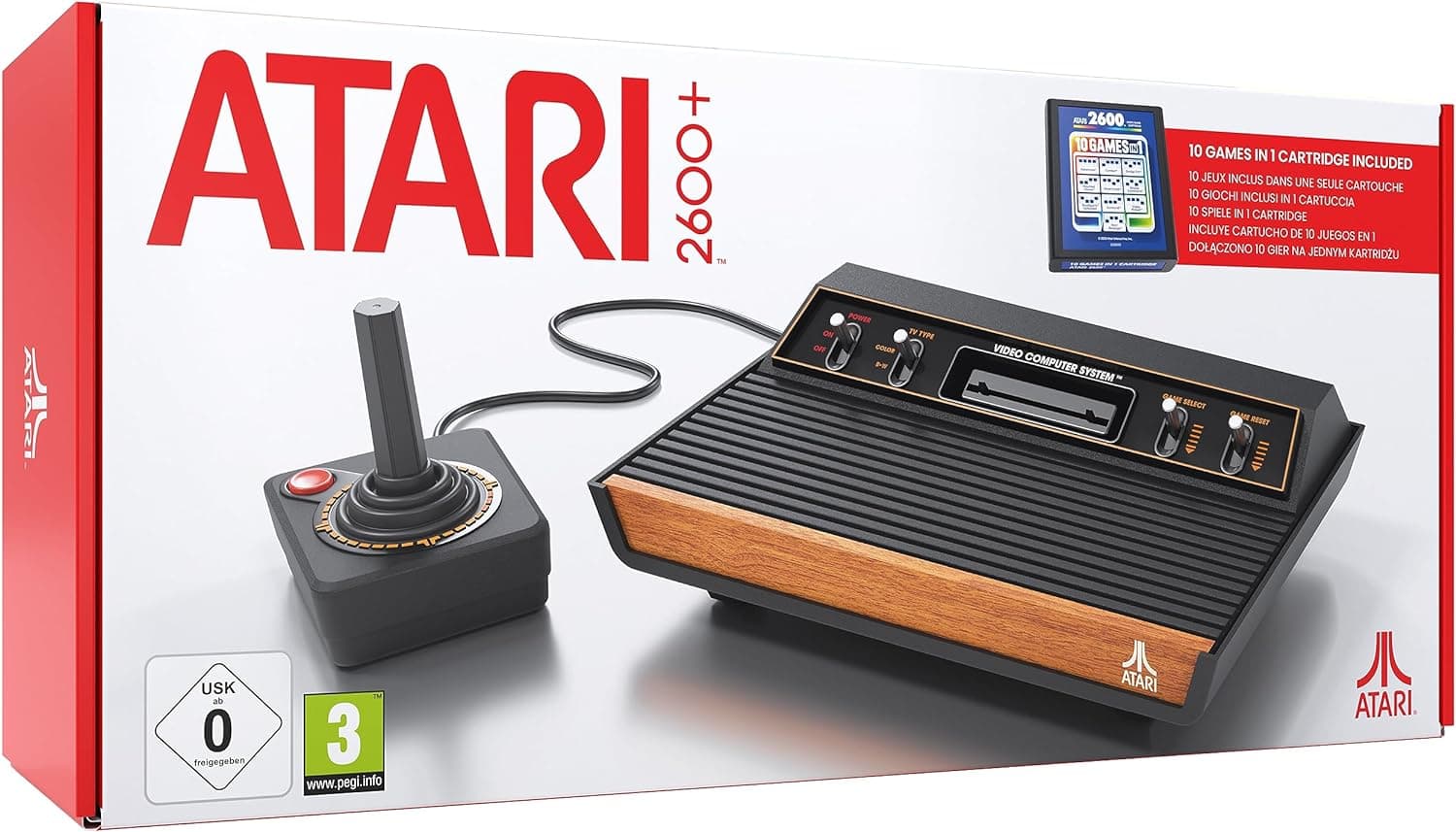 Atari Consola Atari 2600+ (REPA04BX61ST)