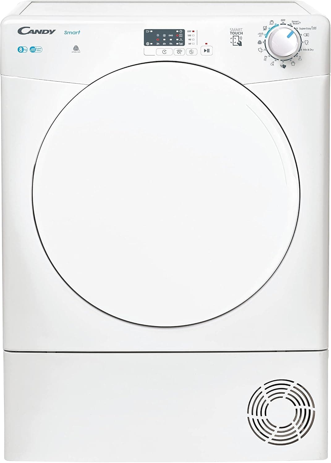 Candy Smart CSE C8LF-S | Máquina de secar roupa condensação 8 kg com 14 programas e tecnologia NFC