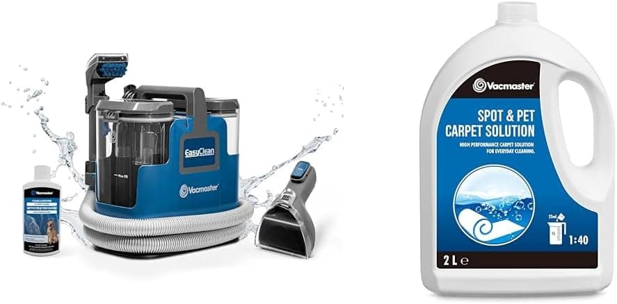Vacmaster SCB0501 Aspirador+Vacmaster Wash & Refresh Febreze champô limpeza de tapetes