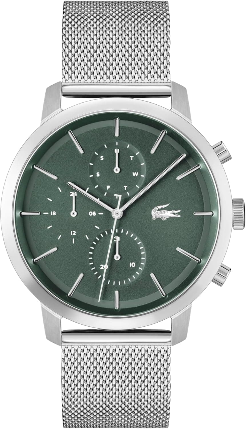 Lacoste Replay  | Relógio multifunções para homem com bracelete em aço inoxidável ou pele