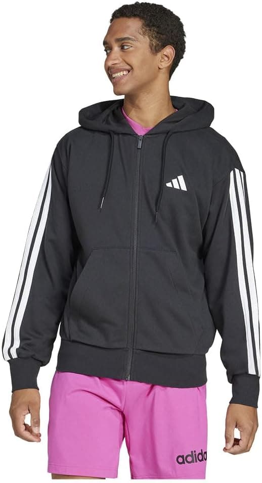 adidas Essential Three Stripes French Terry Casaco desportivo para homem
