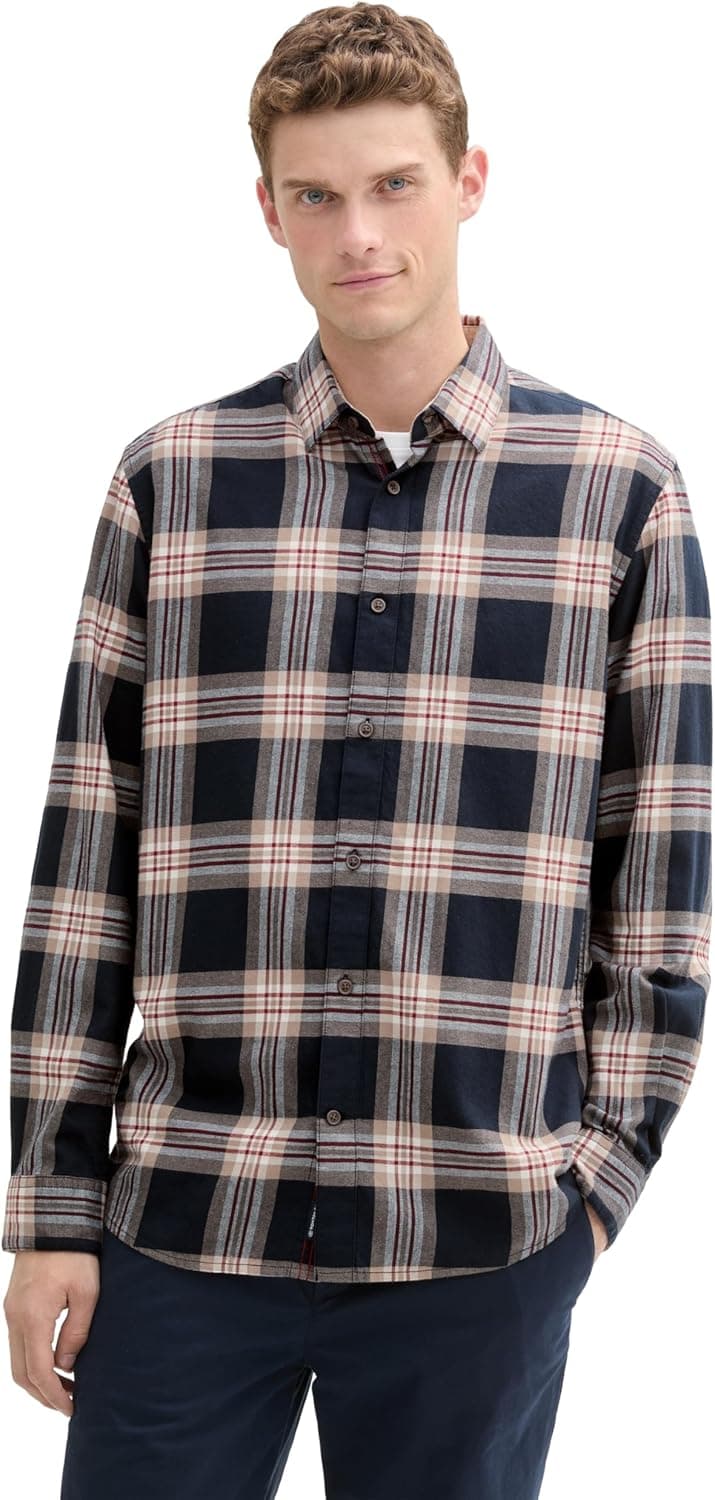 TOM TAILOR Camisa para homem