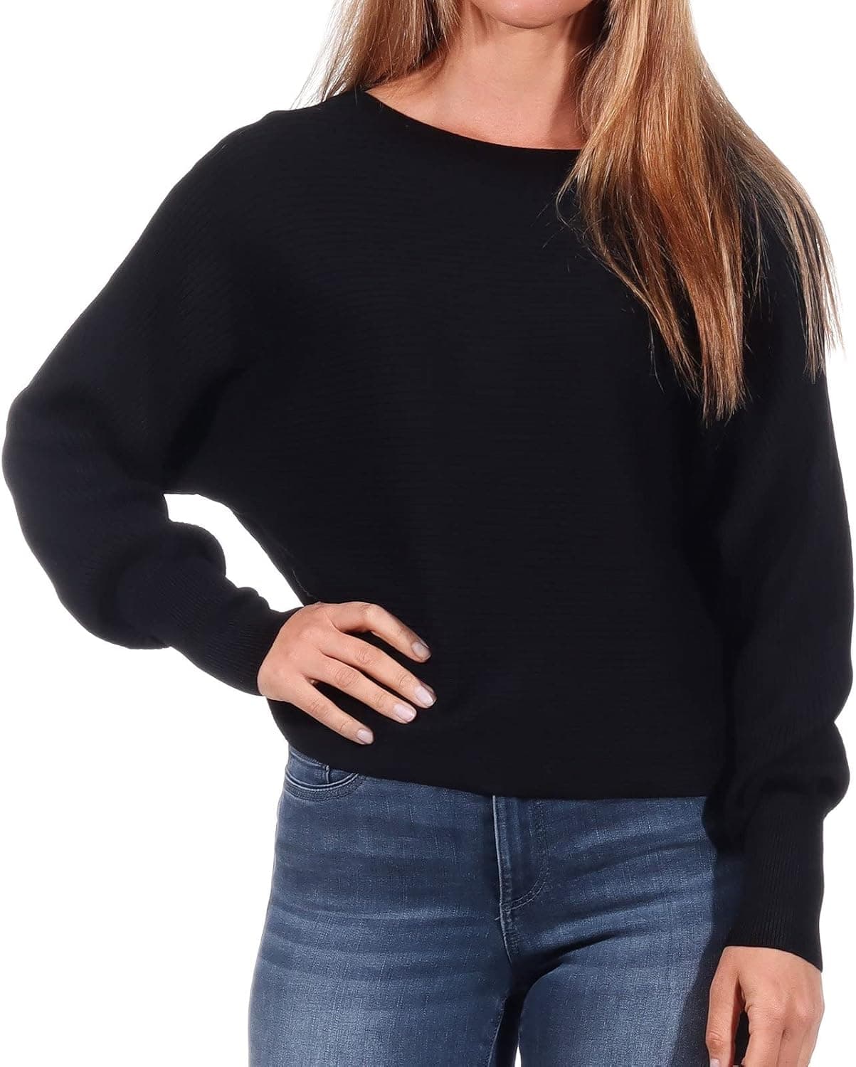 Only Onladaline Life L/S Knt Noos-Camisola de malha camisola para mulher