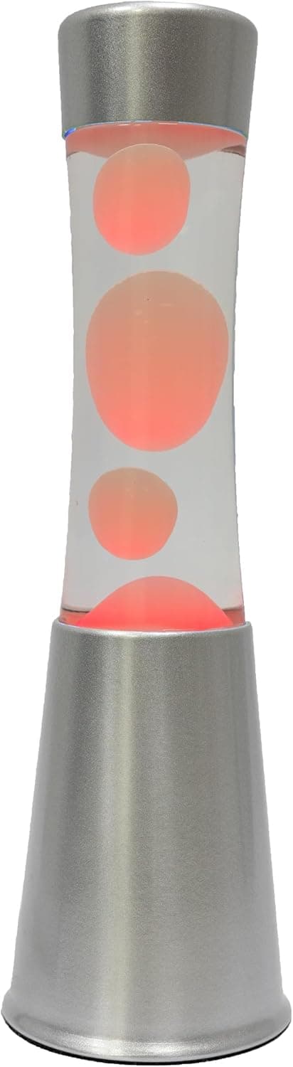 Fisura LED Lava Lamp | Candeeiro decorativo com efeito relaxante e mudança de cor 30 cm