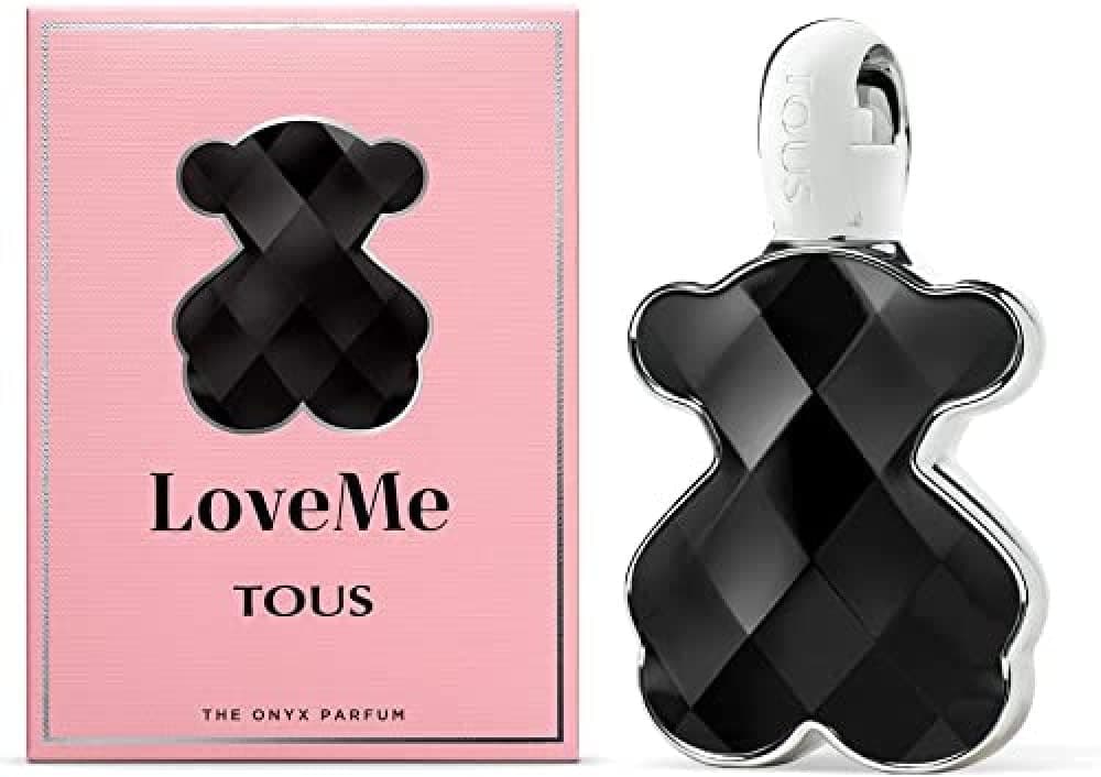 Tous Love Me The Onyx, Eau de Parfum para mulher, fragrância floral frutada, 30 ml com vaporizador