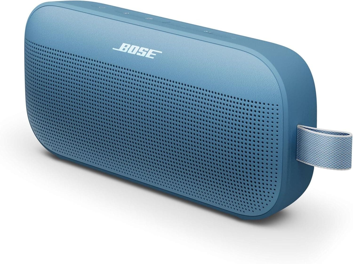 BOSE SoundLink Flex (2.ª geração. ), Altifalante portátil sem fios com Bluetooth pequeno e potente para festas ao ar livre, até 12 h de autonomia, resistente à água IP67 e ao pó, azul escuro