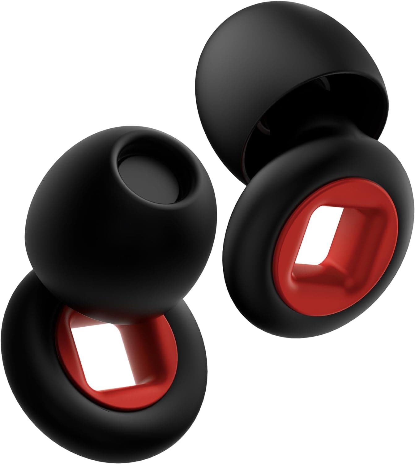 LOZIEMI Tampões ouvidos ruído dormir contra ressonar para dormir: proteção auditiva super macia e reutilizável em silicone flexível para dormir, concerto: 8 almofadas em XS/S/M/L
