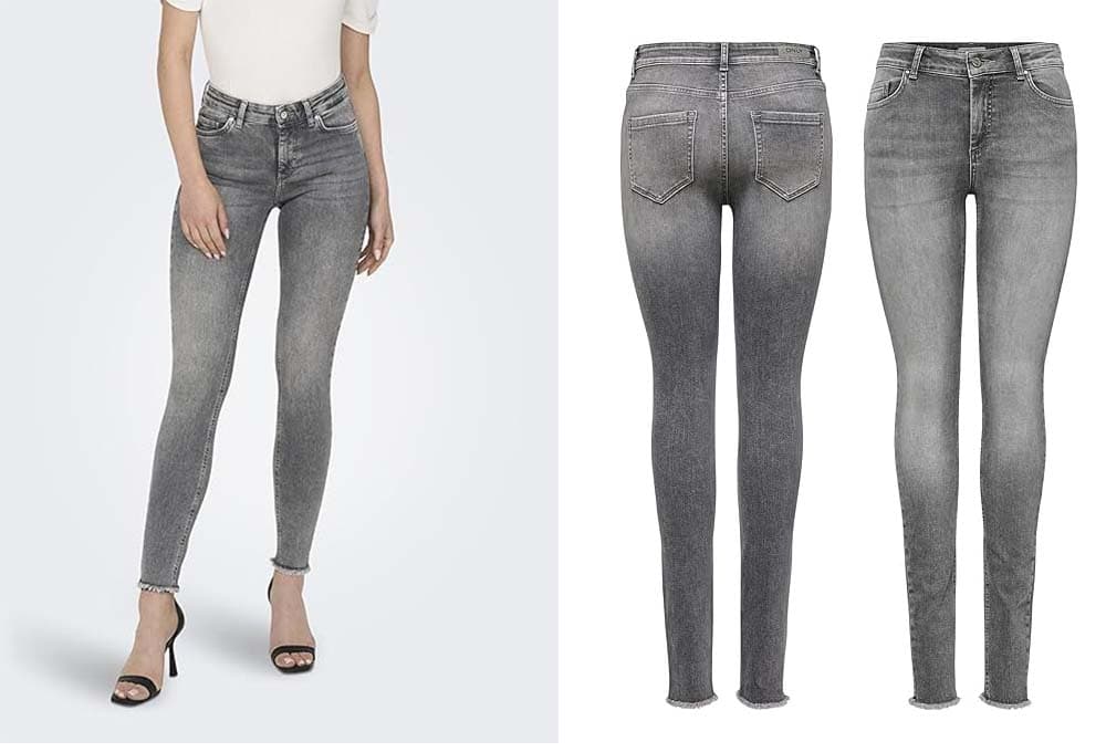 ONLY Calças de ganga Skinny fit ONLBLUSH Mid Waist para mulher