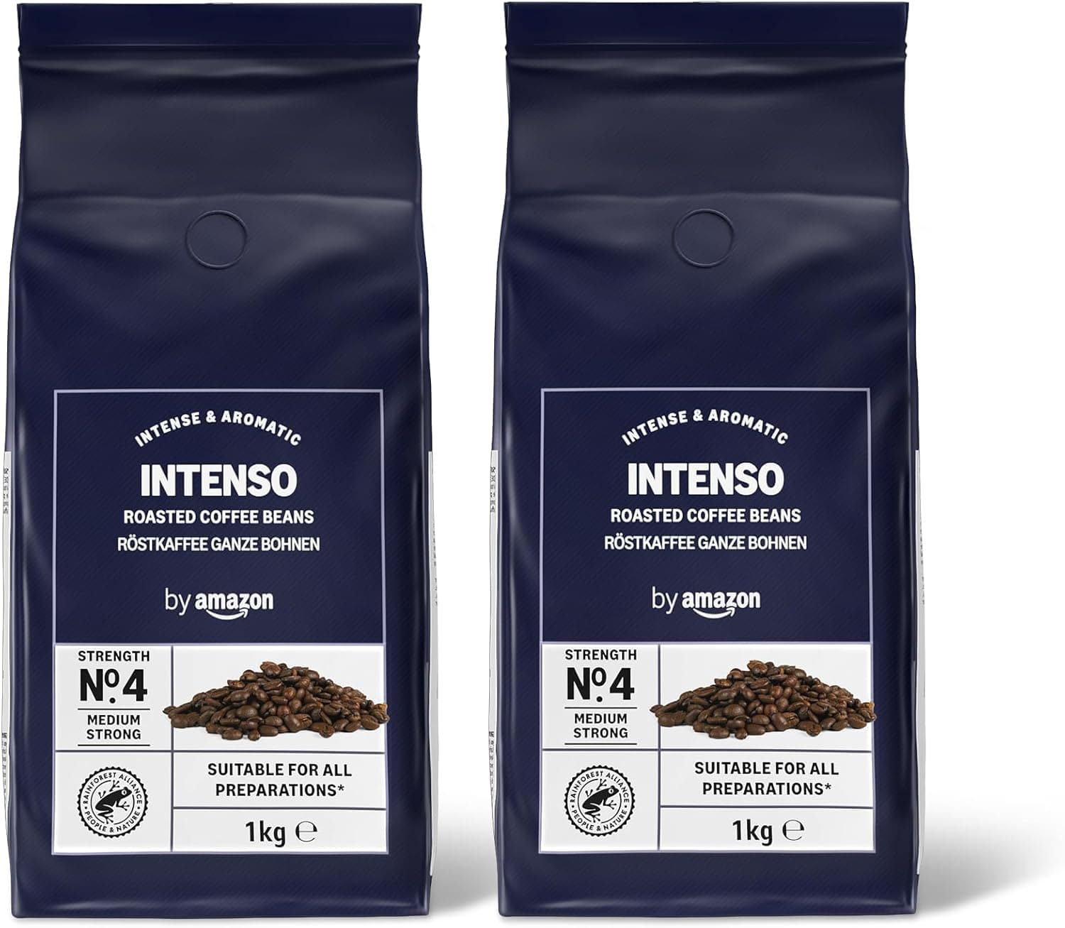 by Amazon Deep Coffee Beans | Café torrado em grão intenso, 2 kg