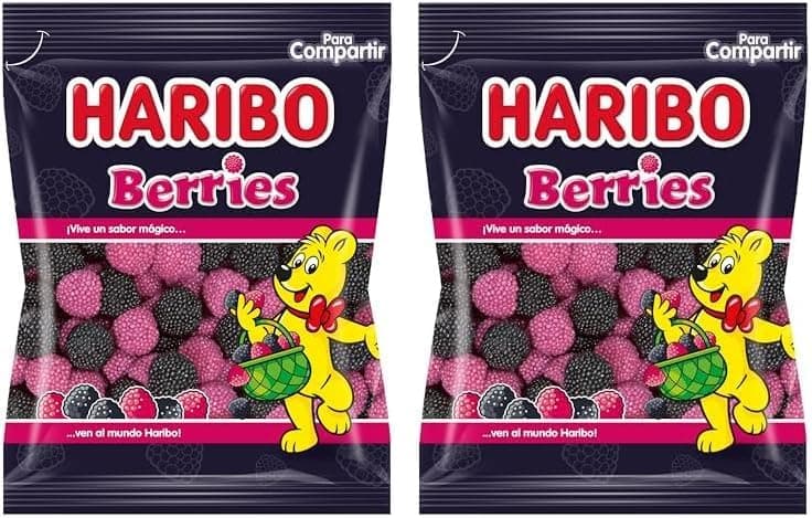 HARIBO Berries | Gomas de frutas sortidas 2 unidades de 150 g