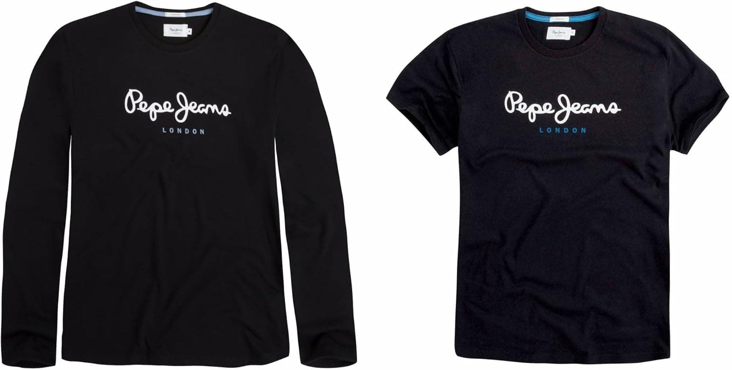 Pepe Jeans Eggo Long N T-shirt manga curta + manga comprida para homem