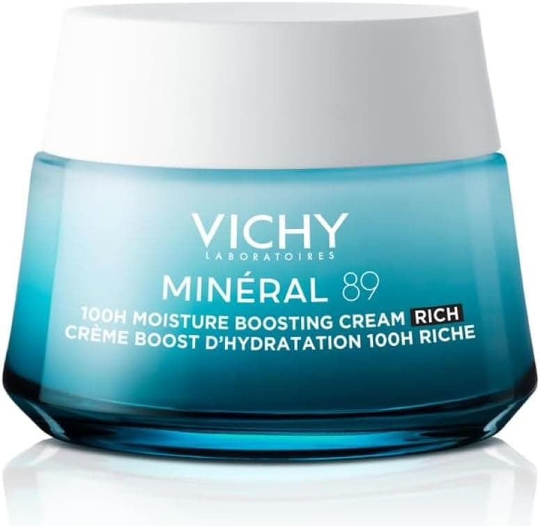 Vichy Minéral 89 | Creme hidratante leve para pele sensível, 50 ml