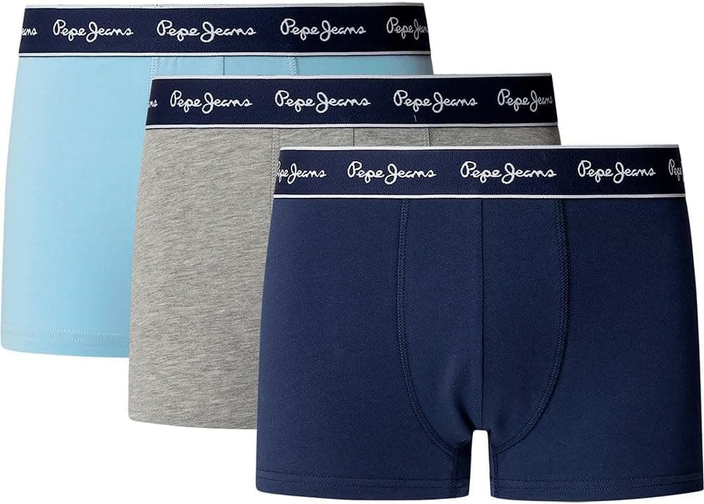 Pepe Jeans Boxers para homem, pack de 3