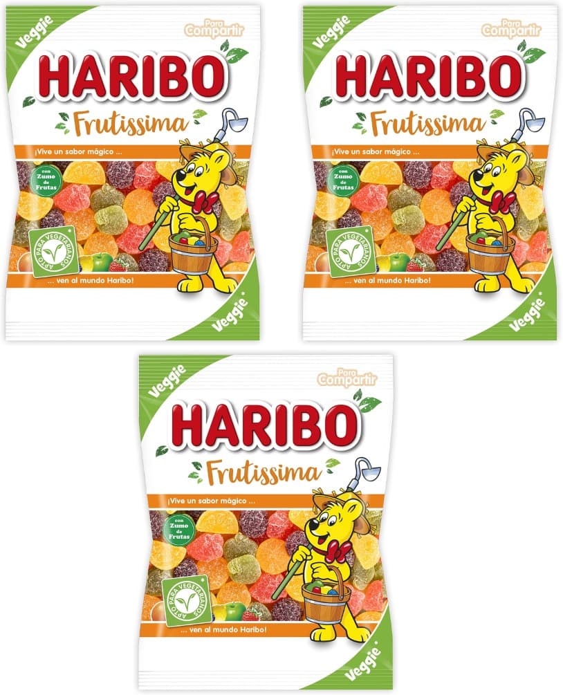 Haribo Frutissima Veggie, 150 g x 3