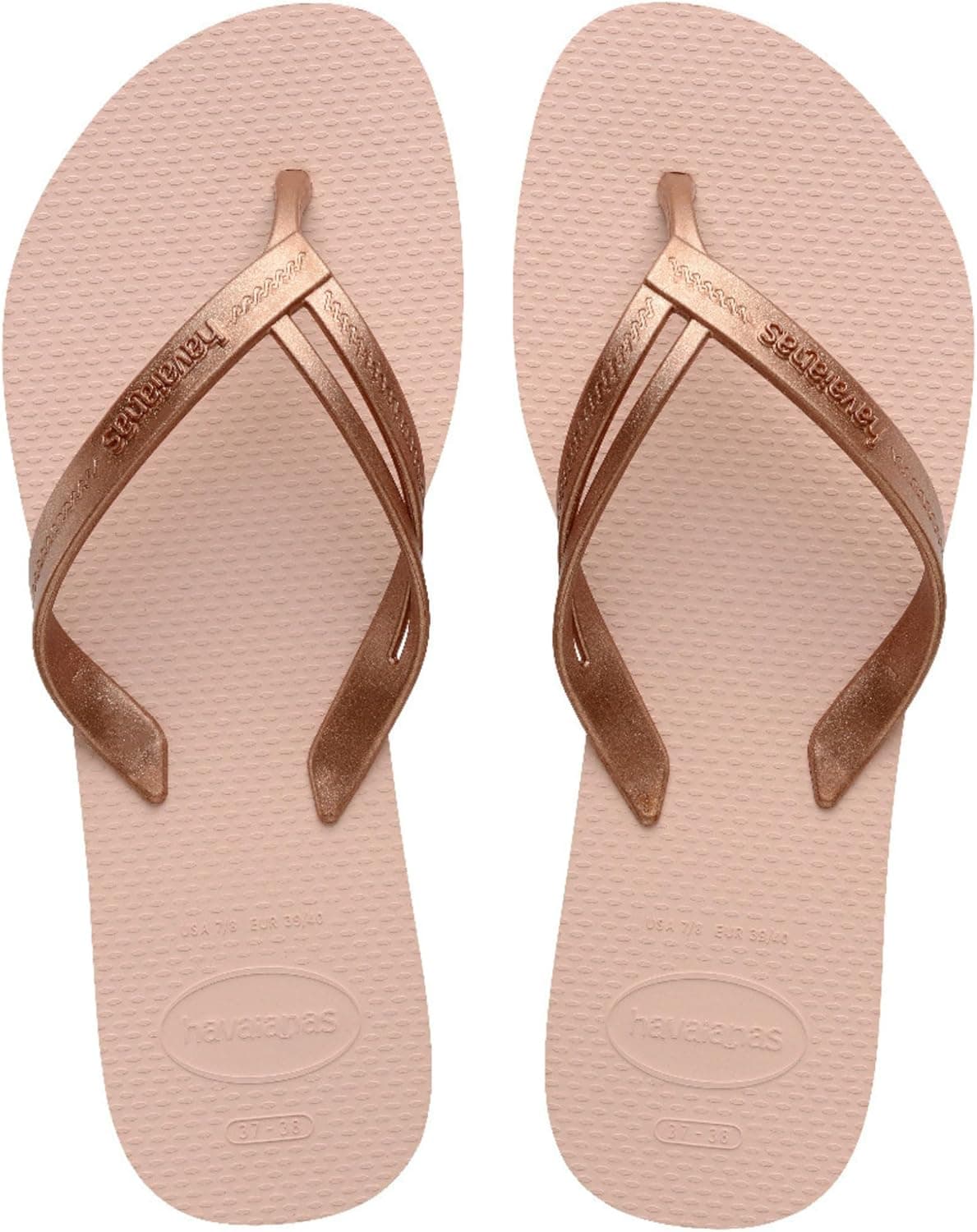 Havaianas Elegance | Chinelos de senhora com tiras elegantes e sola antiderrapante