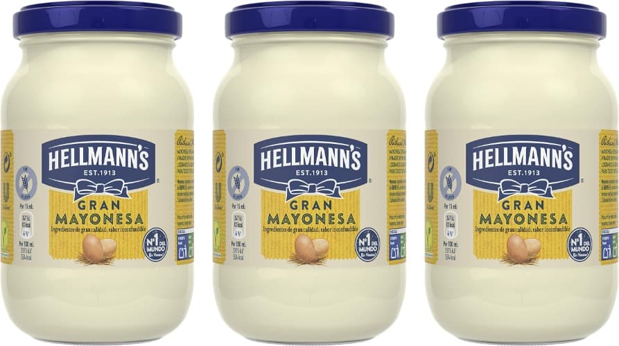 Hellmann's | Maionese cremosa em frasco 225 ml x 3
