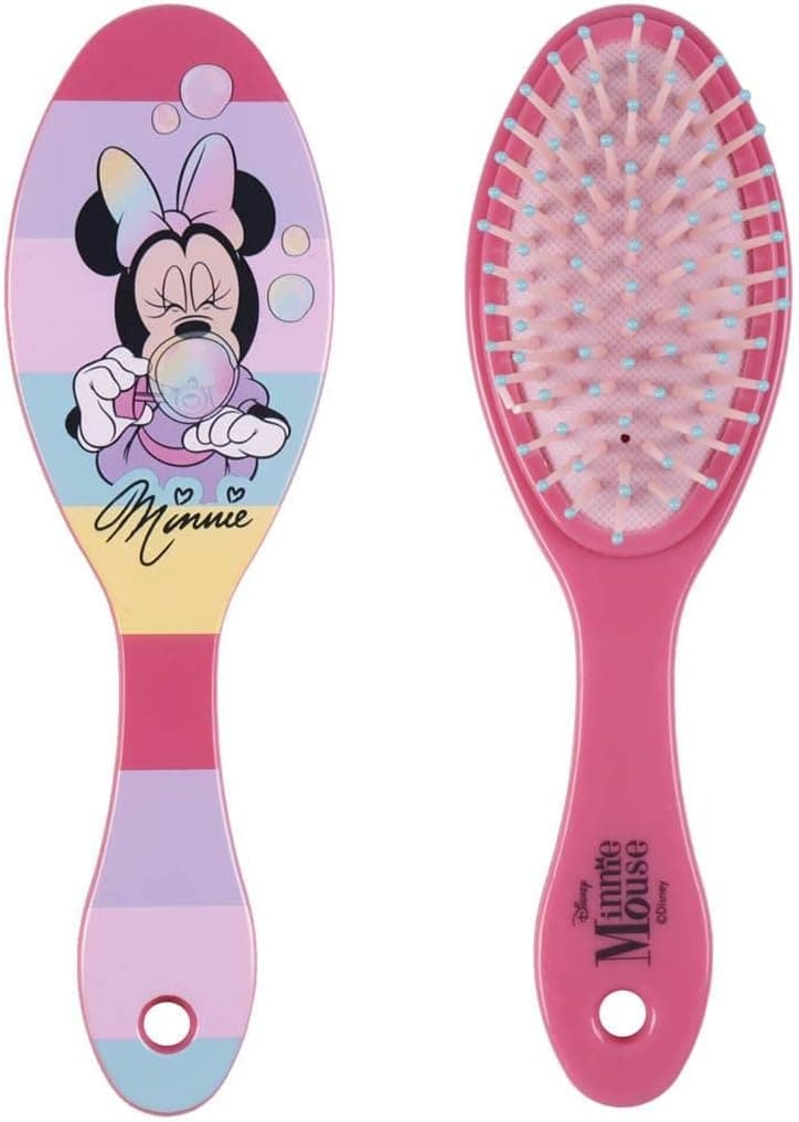 CERDÁ LIFE'S LITTLE MOMENTS Minnie Mouse | Escova desembaraçadora em plástico leve com design infantil multicolorido