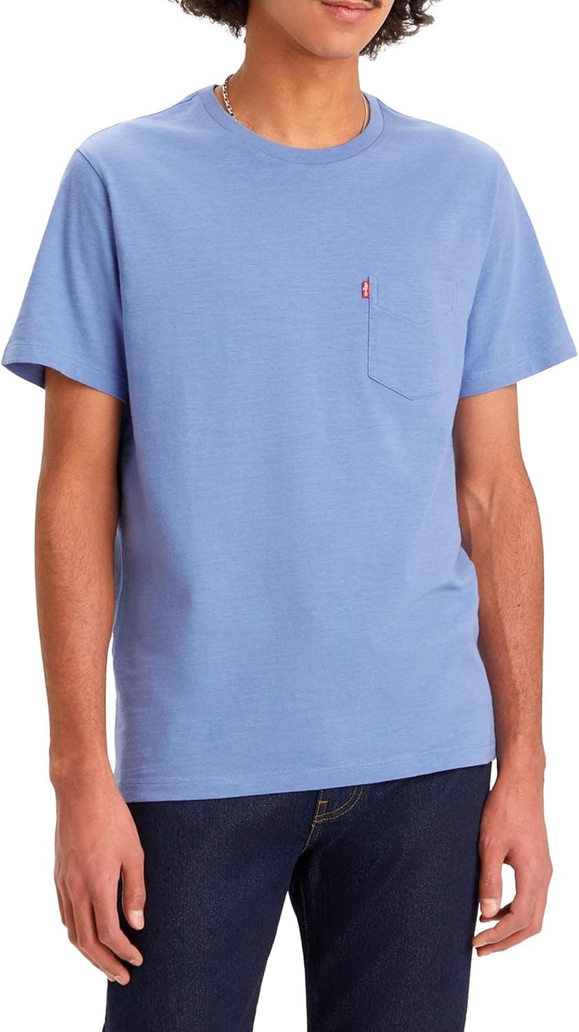 Levi's T-shirt curta manga clássica para homem