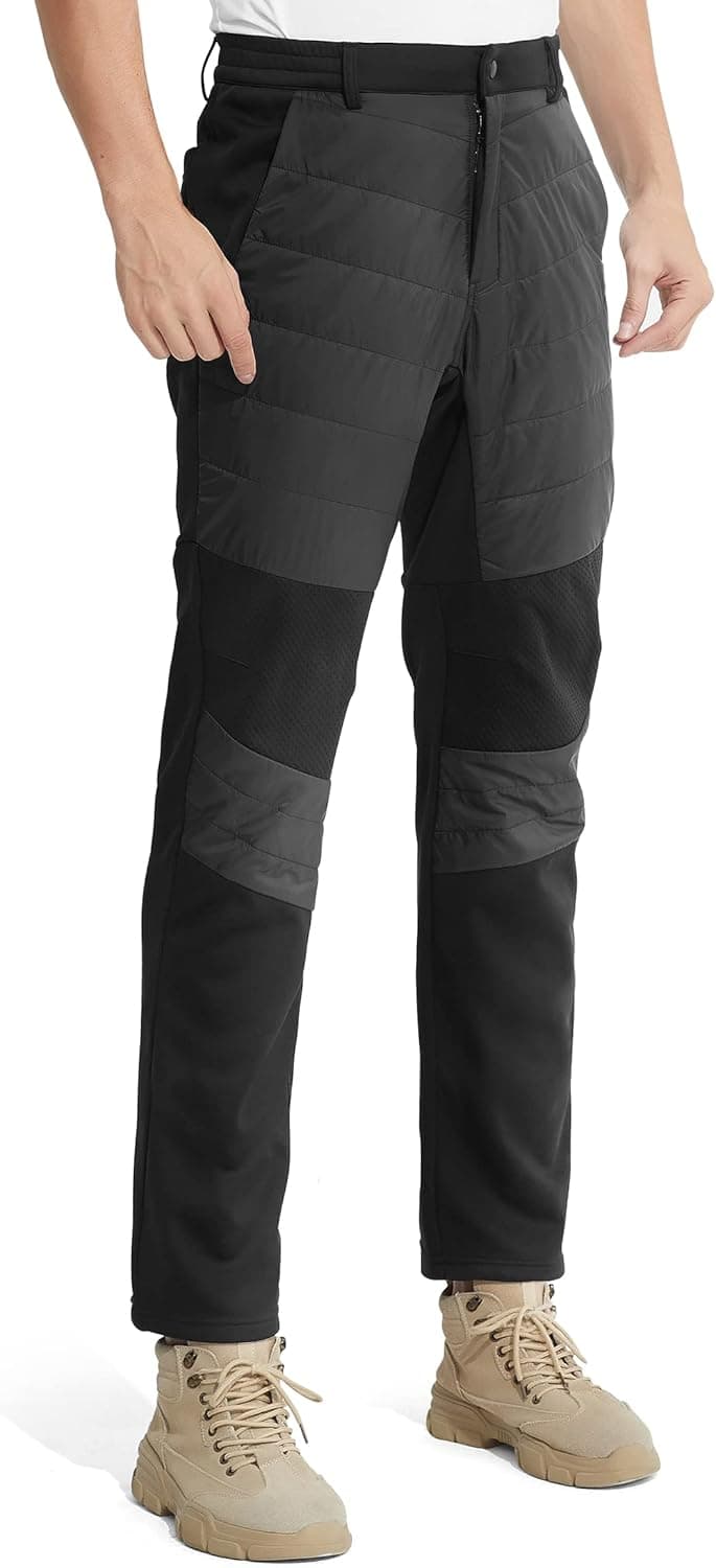 KUTOOK | Calças térmicas impermeáveis para ciclismo, trekking e montanha para homem