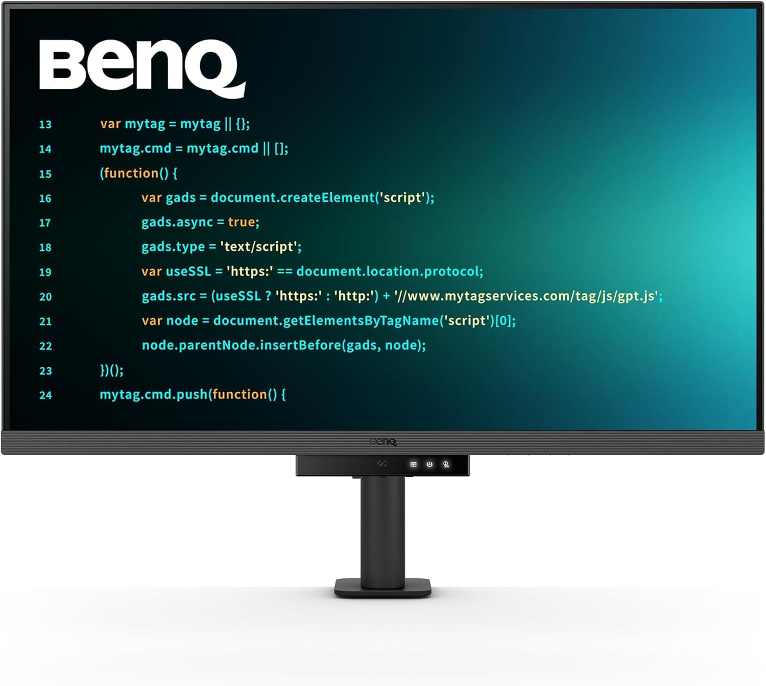 BenQ RD320UA | Monitor 32'' 4K UHD para programação com painel nano mate, USB‑C 90W, modos noturnos e braço ergonómico