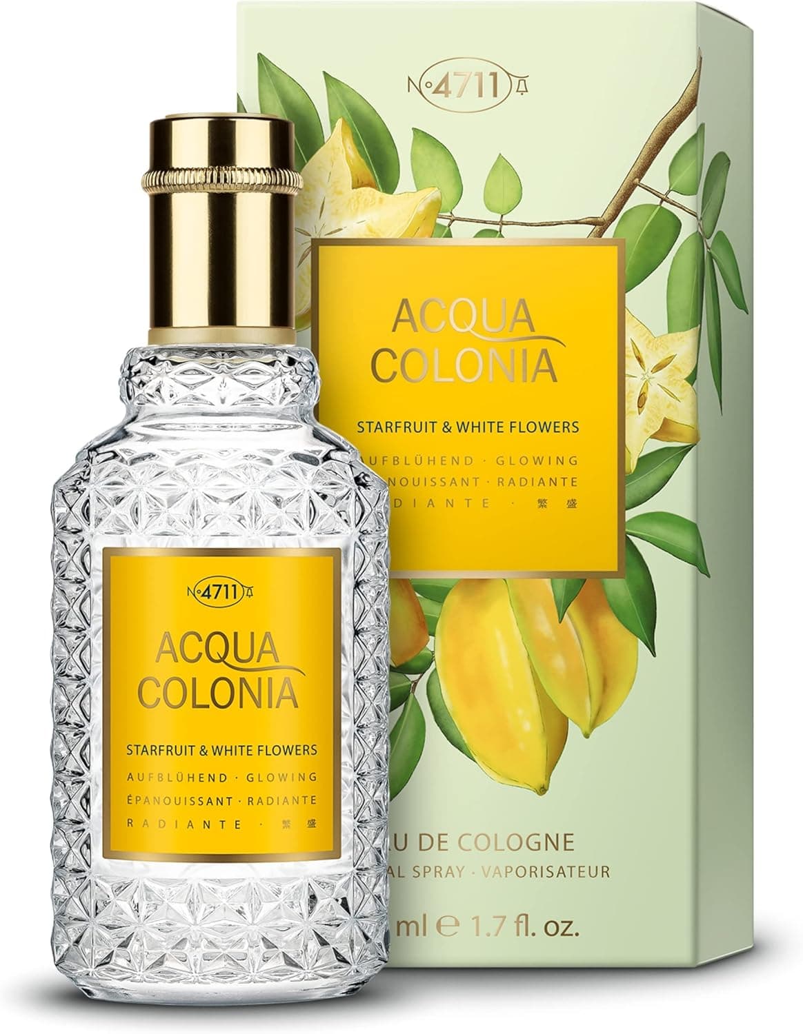 4711 Acqua Colónia® Starfruit & White Flowers | Eau de Cologne | 50 ml