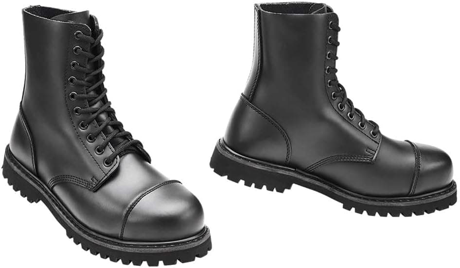Brandit Vegantom 10 Eyelet Boots, botas táticas e militares unissexo para adulto