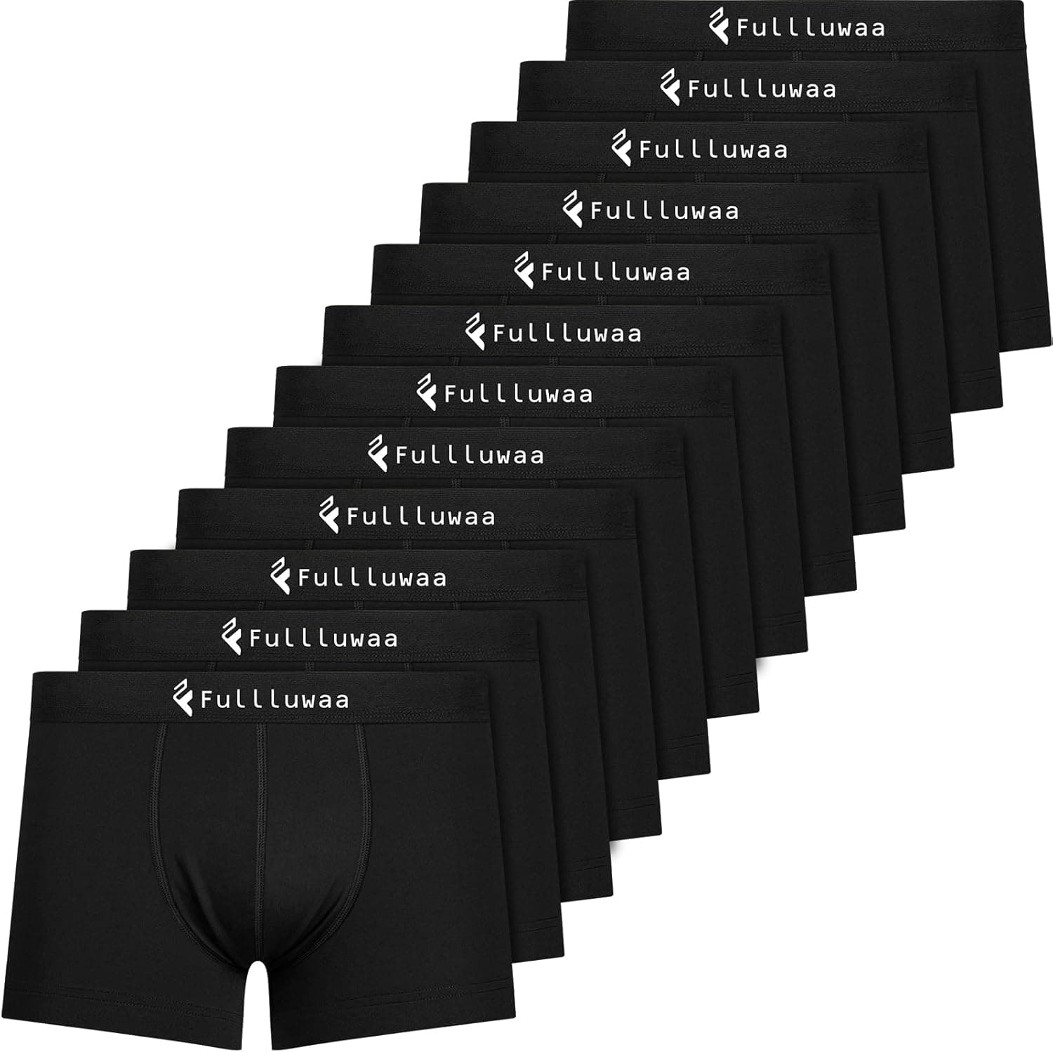 Fullluwaa Boxers de algodão para homem, pack de 12