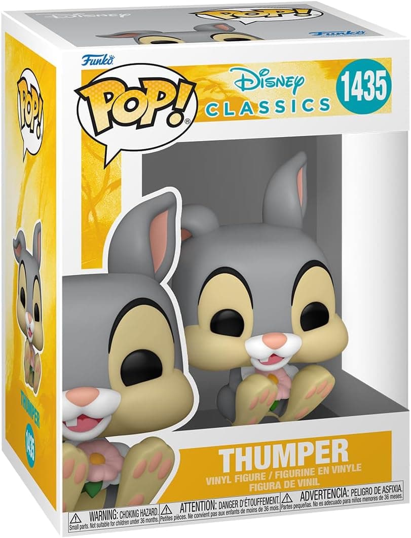 Funko POP! Disney: Bambi 80th Anniversary - Thumper - Collectable Vinyl Figure - Gift Idea - Official Merchandise - for Kids & Adults - Movies Fans - Model Figure for Collectors and Display