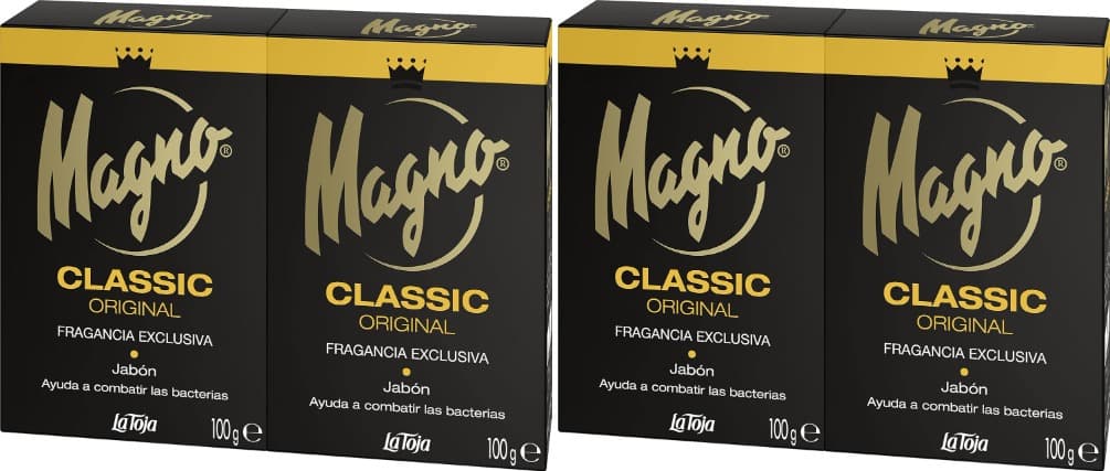Magno | Sabonete em barra para mãos com fragrância exclusiva e textura cremosa, 2 x 100 g