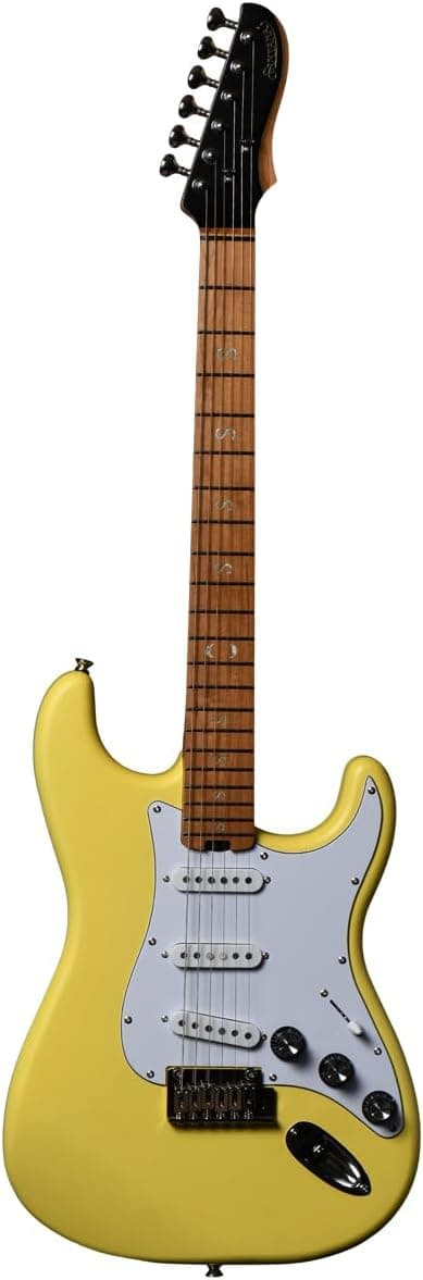 Santana Pegasus Standard BC Guitarra elétrica, modelo ST, 3 x óleo único, manteiga de creme